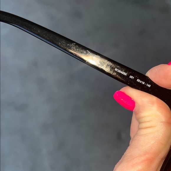 Stella McCartney Black Cat-Eye Sunglasses stylish flair - Picture 10 of 16